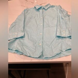Light Blue Button-Up Shirt